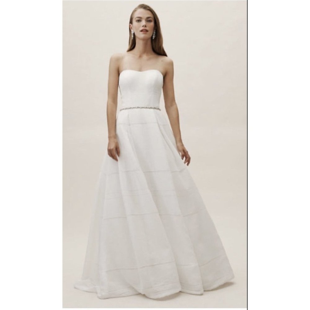 BHLDN Whispers & Echoes Bellevue Wedding Gown Size 4
